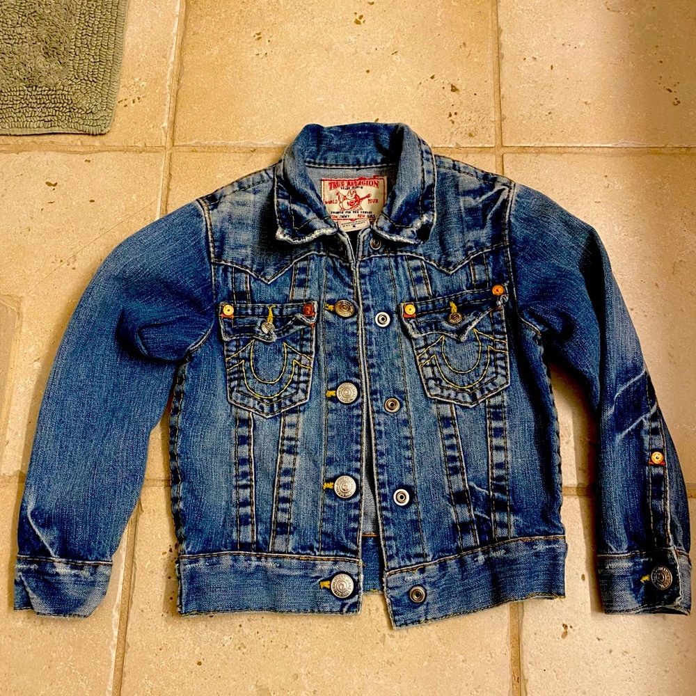 Girls True Religion Jean Jacket